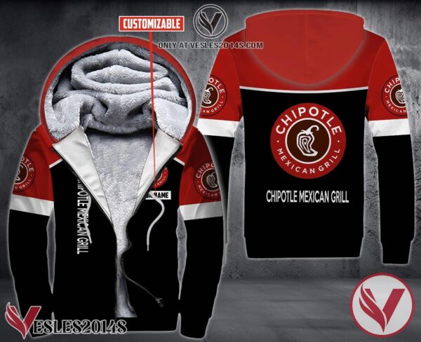 Personalized Chipotle Mexican Grill Uniform Fleece Hoodie, Unique Gifts For Employee - Vesles2014S 1