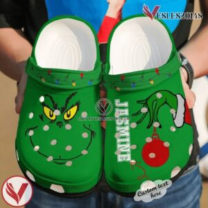 Personalized Christmas Gift The Grinch Classic Clogs Shoes, Unique Gift From  Vesles2014S