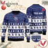 Personalized Christmas Twinkle Lights PBR Beer Christmas Sweater, Unique Winter Outfits For Fans - Vesles2014S  1