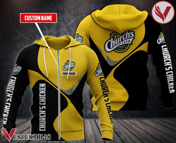 Personalized Church's Chicken Uniform Custom Hoodie - Vesles2014S 1