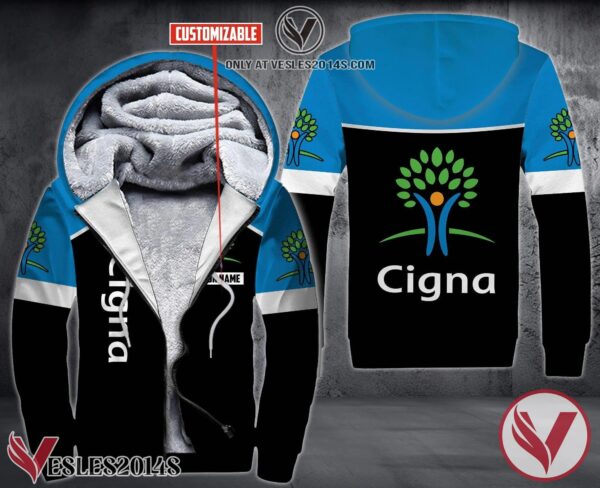 Personalized Cigna Uniform Fleece Hoodie, Unique Gifts For Employee - Vesles2014S 1