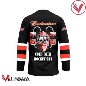 Personalized Cold Budweiser Hockey Guy Jersey - Vesles2014S 2