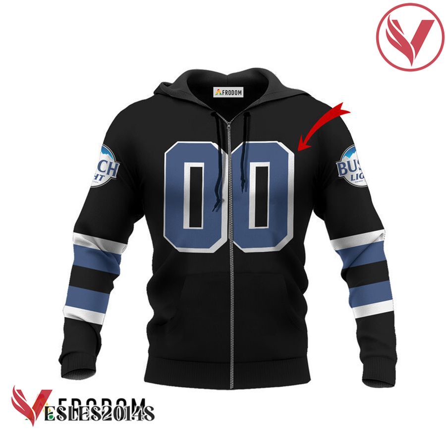 Personalized Cold Busch Light Hockey Guy Hoodie & Zip Hoodie - Vesles2014S 2