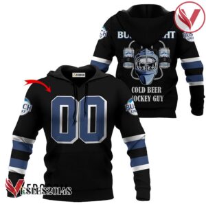 Personalized Cold Busch Light Hockey Guy Hoodie & Zip Hoodie - Vesles2014S