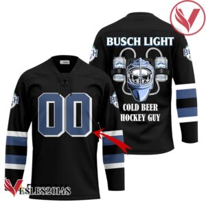 Personalized Cold Busch Light Hockey Guy Jersey - Vesles2014S