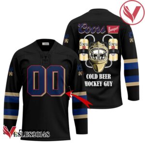 Personalized Cold Coors Banquet Hockey Guy Jersey - Vesles2014S