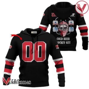 Personalized Cold Coors Light Hockey Guy Hoodie & Zip Hoodie - Vesles2014S