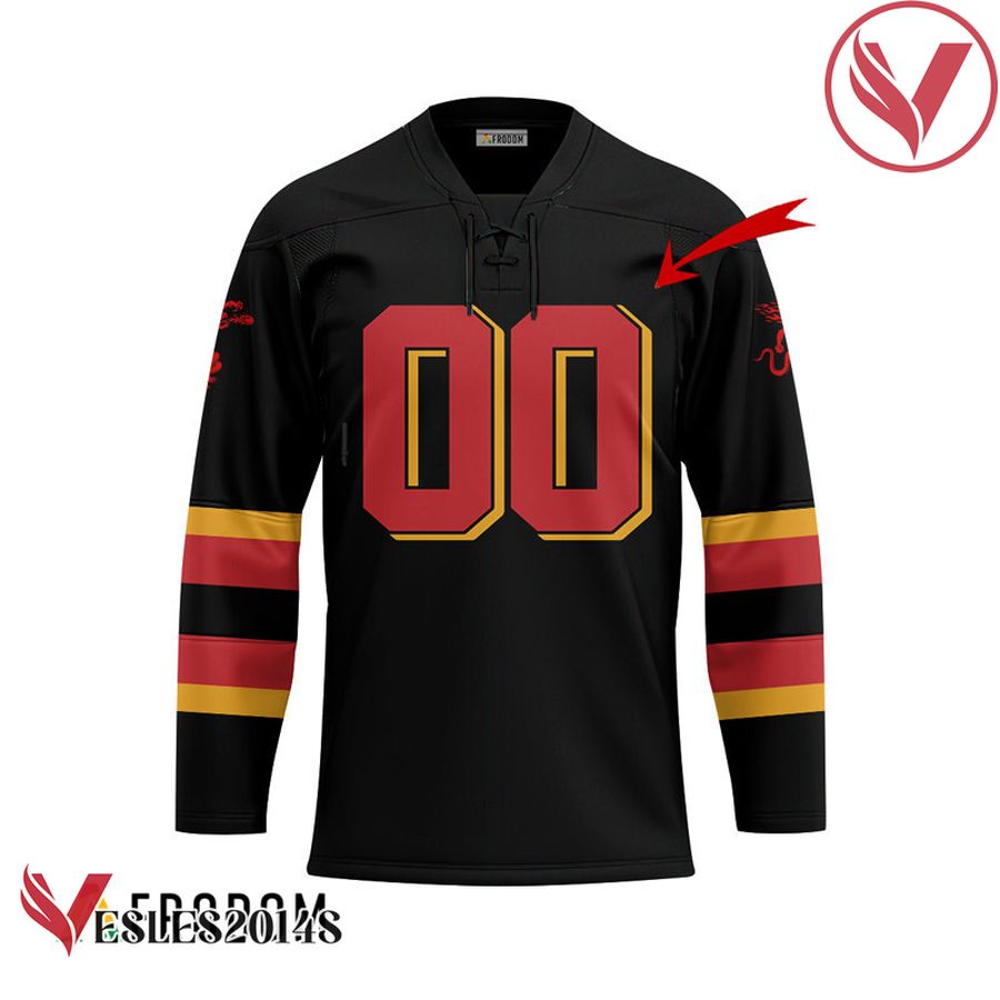 Personalized Cold Fireball Whiskey Hockey Guy Jersey - Vesles2014S 1