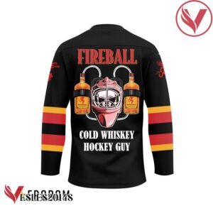 Personalized Cold Fireball Whiskey Hockey Guy Jersey - Vesles2014S 2