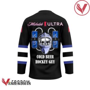 Personalized Cold Michelob ULTRA Hockey Guy Jersey - Vesles2014S 2