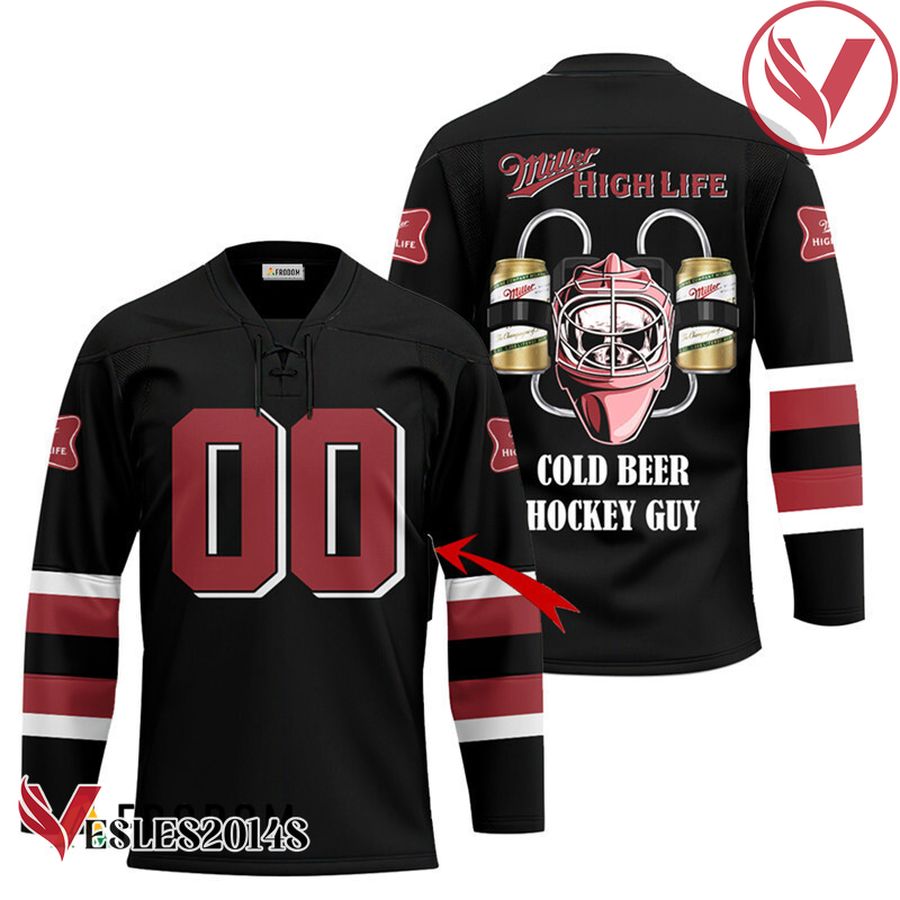 Personalized Cold Miller High Life Hockey Guy Jersey - Vesles2014S