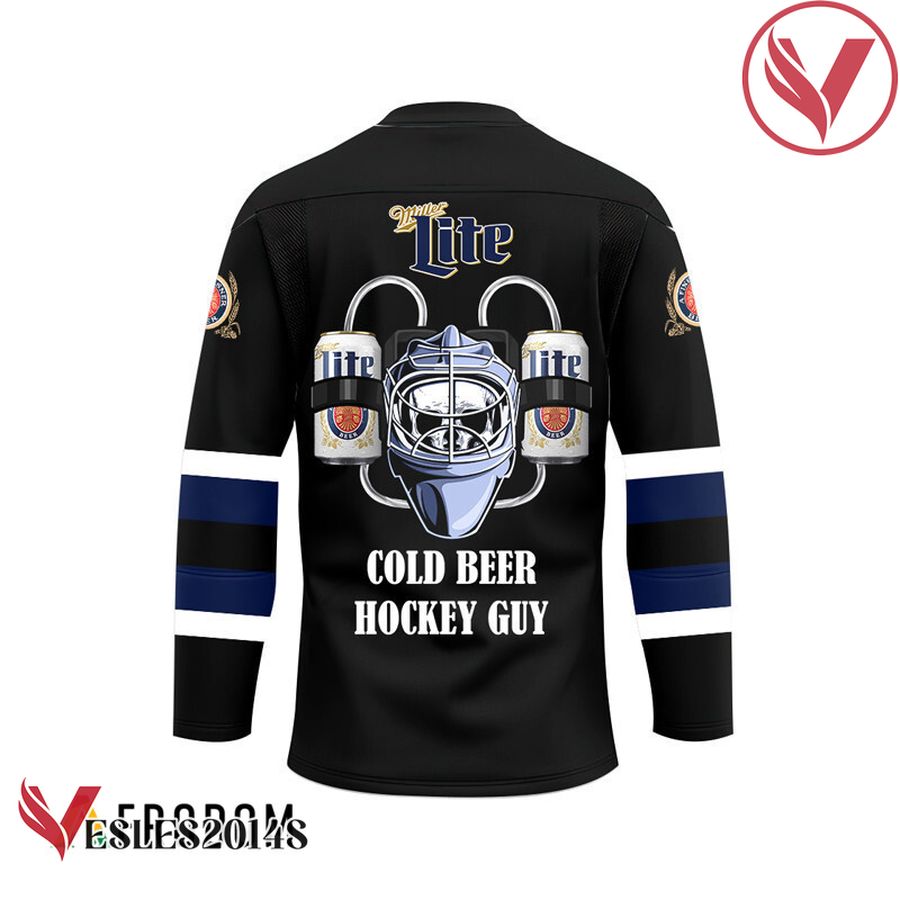 Personalized Cold Miller Lite Hockey Guy Jersey - Vesles2014S 2