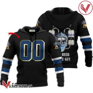 Personalized Cold Modelo Negra Hockey Guy Hoodie & Zip Hoodie - Vesles2014S