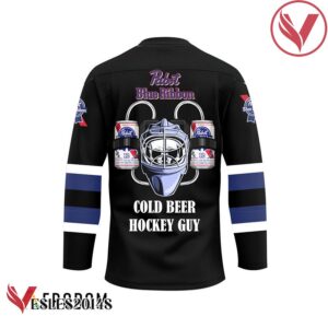 Personalized Cold Pabst Blue Ribbon Hockey Guy Jersey - Vesles2014S 2