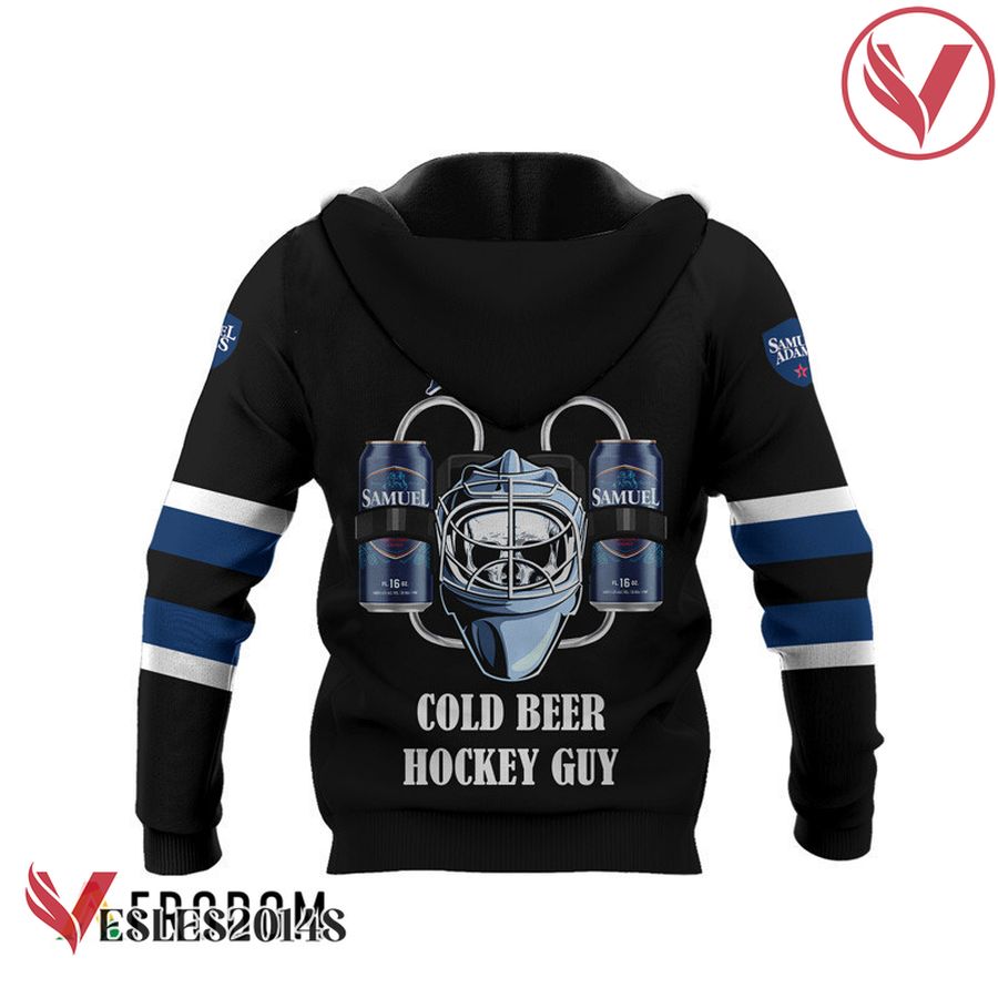 Personalized Cold Samuel Adams Hockey Guy Hoodie & Zip Hoodie - Vesles2014S 3