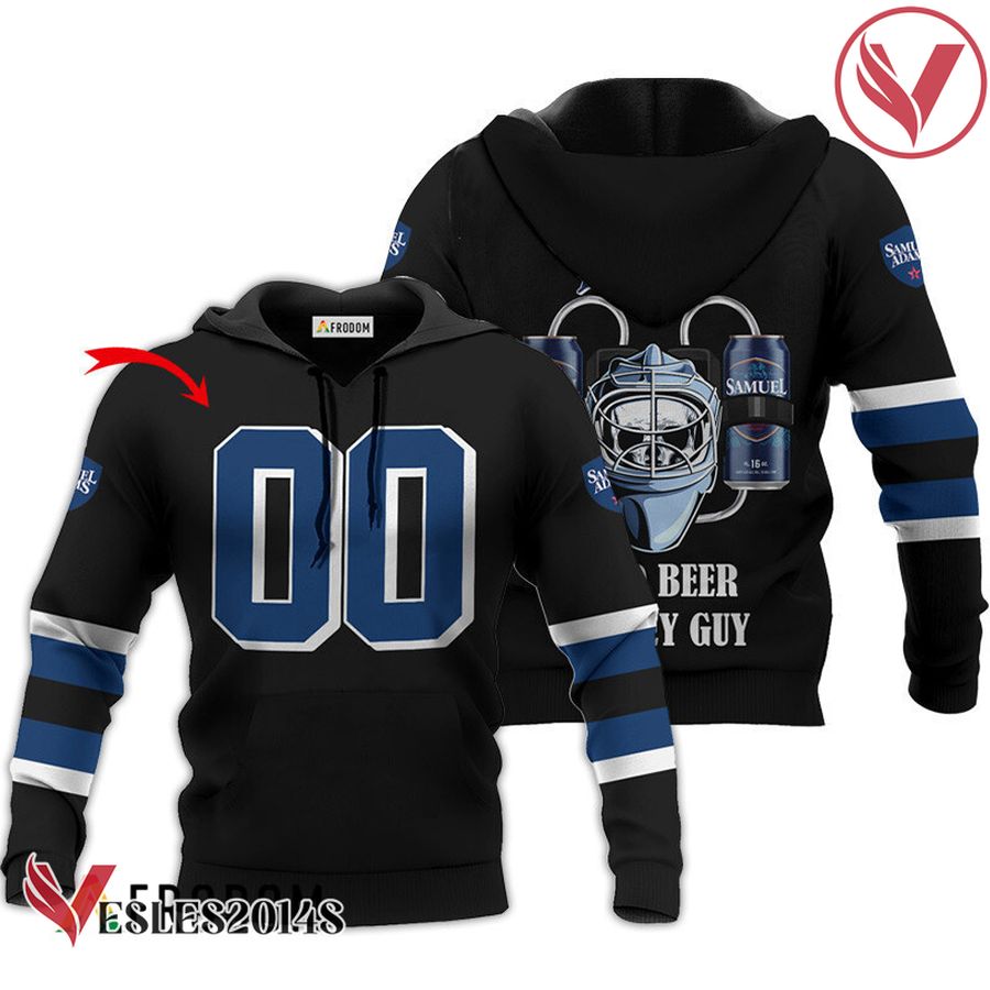 Personalized Cold Samuel Adams Hockey Guy Hoodie & Zip Hoodie - Vesles2014S