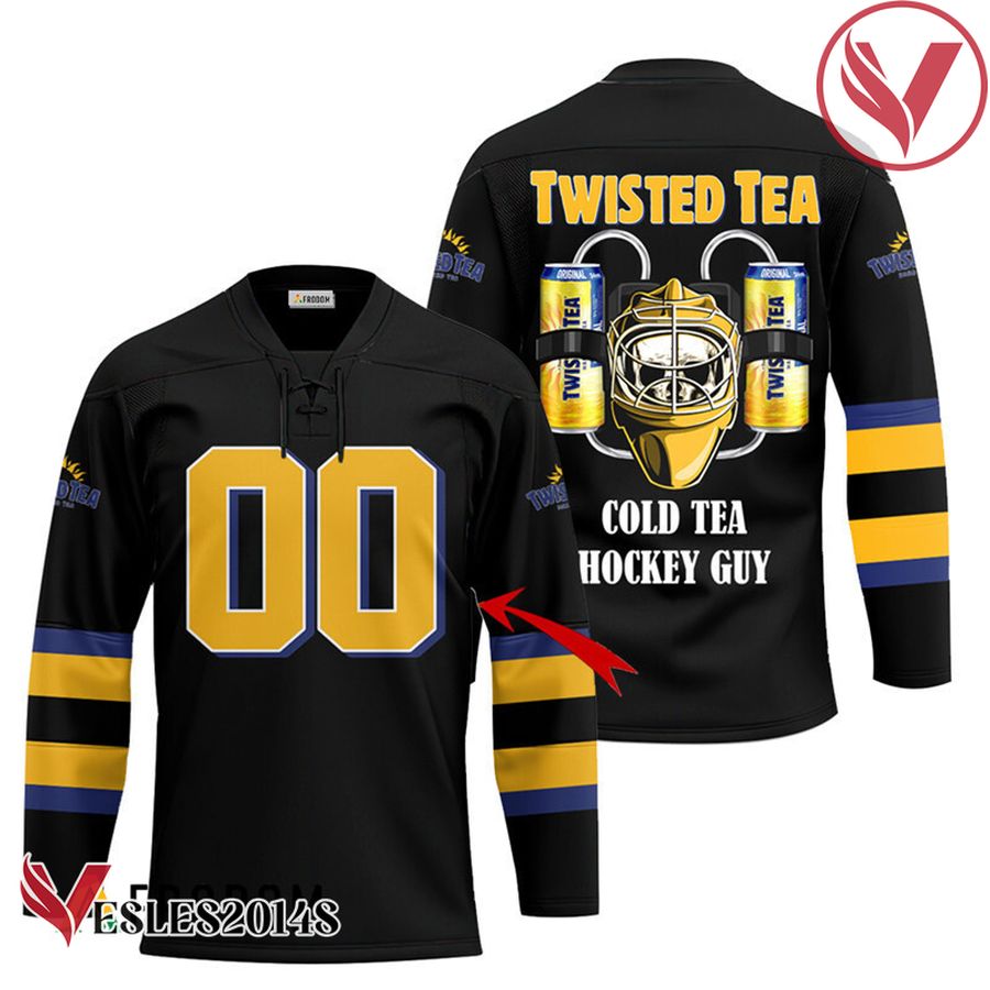 Personalized Cold Twisted Tea Hockey Guy Jersey - Vesles2014S