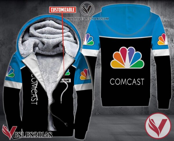 Personalized Comcast Uniform Custom Fleece Hoodie, Unique Gifts For Employee - Vesles2014S 1