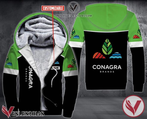 Personalized Conagra Brands Uniform Fleece Hoodie, Unique Gifts For Employee - Vesles2014S 1