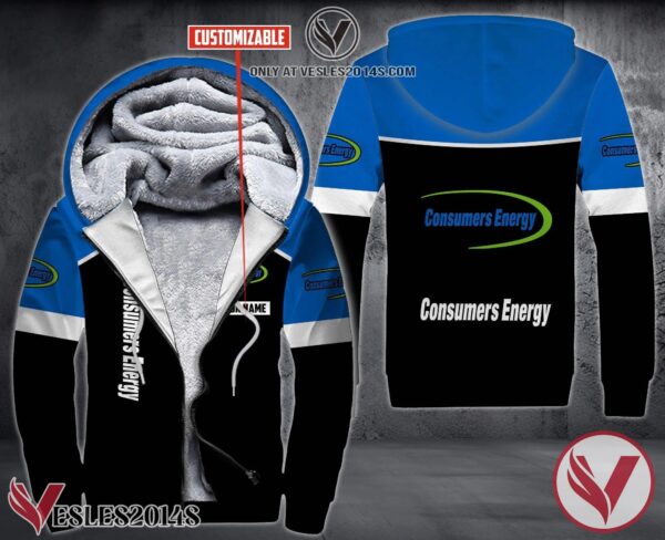 Personalized Consumers Energy Uniform Fleece Hoodie, Unique Gifts For Employee - Vesles2014S 1