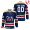Personalized Coors Banquet Blue Hockey Jersey - Vesles2014S
