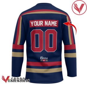 Personalized Coors Banquet Hat Trick Hockey Jersey - Vesles2014S 2