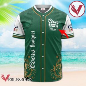 Personalized Coors Banquet St. Patrick's Day Leprechaun Baseball Jersey, Perfect Gifts For Fans - Vesles2014S 2