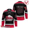 Personalized Coors Light Black And Red Hockey Jersey - Vesles2014S