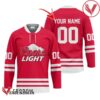Personalized Coors Light Red Retro Hockey Jersey - Vesles2014S