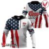 Personalized Coors Light USA Flag Hoodie & Zip Hoodie - Vesles2014S