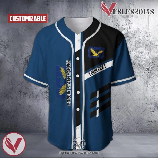 Personalized Coppin State Eagles NCAA Baseball Jersey, Unique Gifts For Fans - Vesles2014s