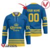 Personalized Corona Extra Blue Retro Hockey Jersey - Vesles2014S