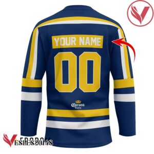 Personalized Corona Extra Hat Trick Hockey Jersey - Vesles2014S 2