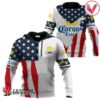 Personalized Corona Extra USA Flag Hoodie & Zip Hoodie - Vesles2014S
