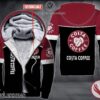 Personalized Costa Coffee Uniform Fleece Hoodie, Unique Gifts For Employee - Vesles2014S 1