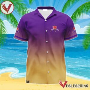 Personalized Crown Royal Gradient Hawaiian Shirt, Best Summer Gifts For Fans - Vesles2014S 1