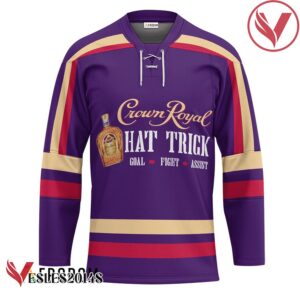 Personalized Crown Royal Hat Trick Hockey Jersey - Vesles2014S 1