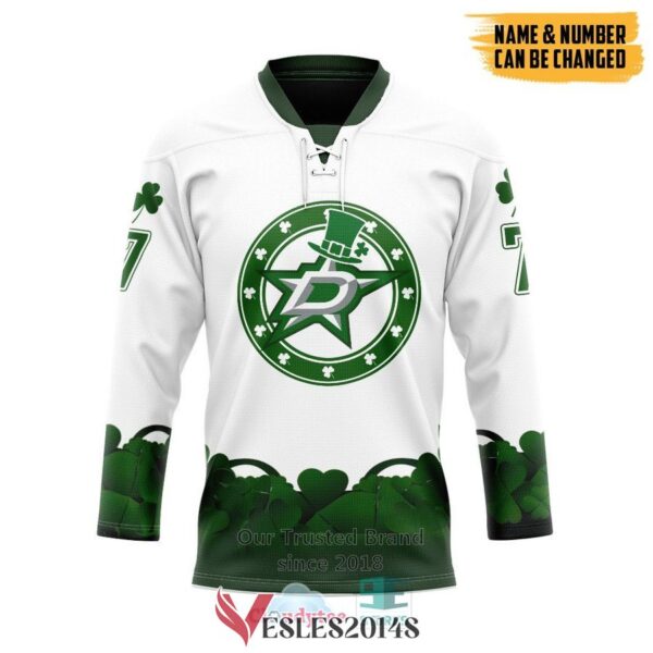 Personalized Dallas Stars 2022 St Patrick Day Hockey Jersey, Trending Gifts For Fans - Vesles2014s