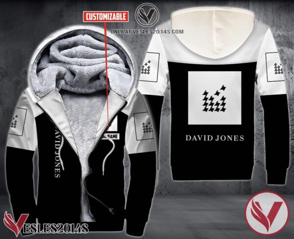 Personalized David Jones Uniform Fleece Hoodie, Unique Gifts For Employee - Vesles2014S 1