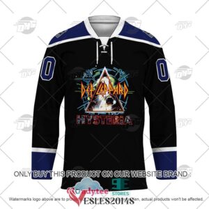 Personalized Def Leppard Hysteria Hockey Jersey, Trending Gifts For Fans - Vesles2014s 1