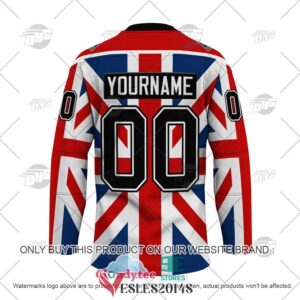 Personalized Def Leppard Union Jack Hockey Jersey, Trending Gifts For Fans - Vesles2014s 2