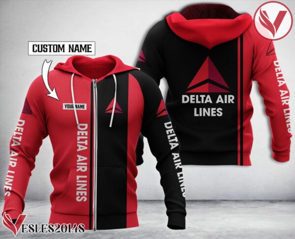Personalized Delta Air Lines Uniform Custom Hoodie - Vesles2014S 1