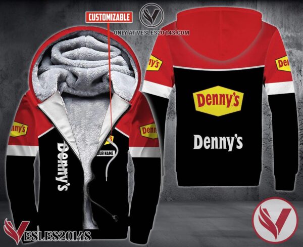 Personalized Denny’s Uniform Fleece Hoodie, Unique Gifts For Employee - Vesles2014S 1