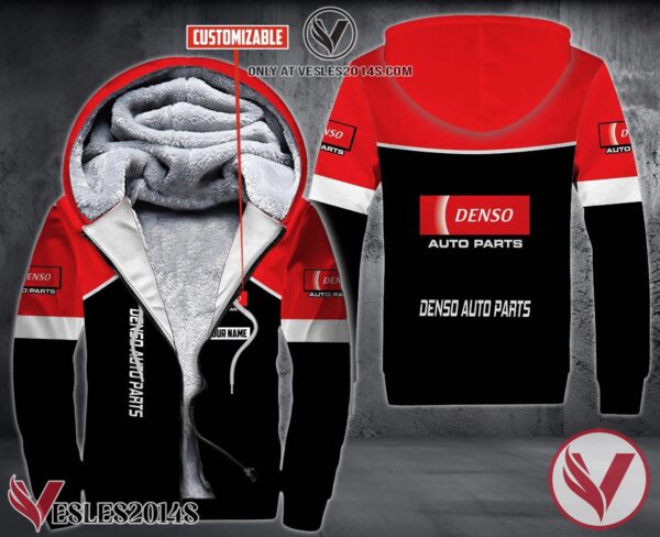 Personalized Denso Auto Parts Uniform Fleece Hoodie, Unique Gifts For Employee - Vesles2014S 1
