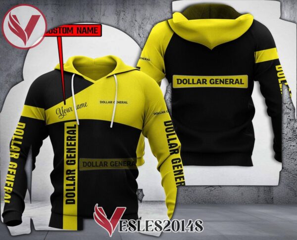 Personalized Dollar General Black 3D Hoodie, Fleece Hoodie, Best Outfit For Fans Sport - Vesles2014S 1