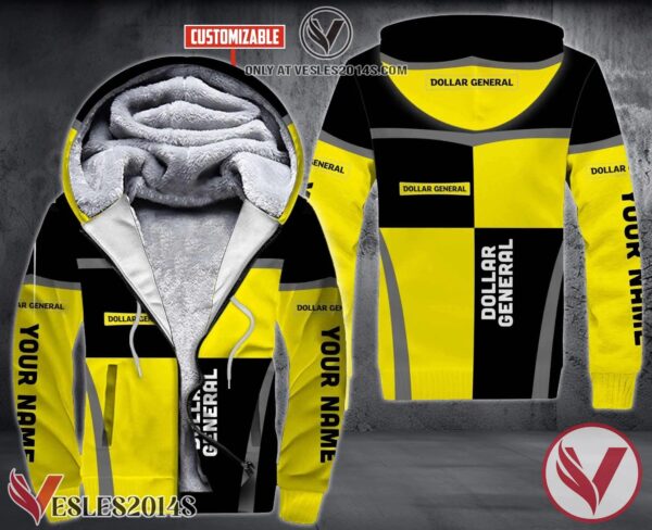 Personalized Dollar General Uniform Custom Fleece Hoodie, Unique Gifts For Employee - Vesles2014S 1