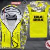 Personalized Dollar General Yellow Uniform Fleece Hoodie, Unique Gifts For Employee - Vesles2014S 1