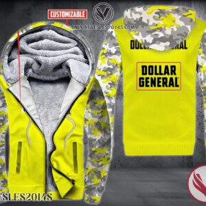 Personalized Dollar General Yellow Uniform Fleece Hoodie, Unique Gifts For Employee - Vesles2014S 1