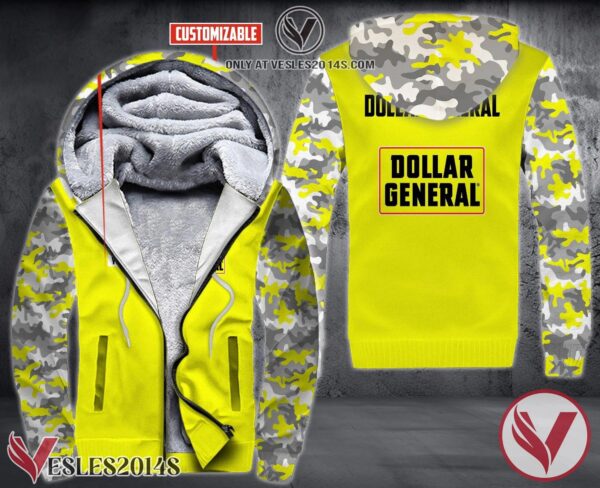 Personalized Dollar General Yellow Uniform Fleece Hoodie, Unique Gifts For Employee - Vesles2014S 1