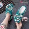 Personalized Dolphins Football Ripped Claw Clog Shoes, Unique Gift From  Vesles2014S
